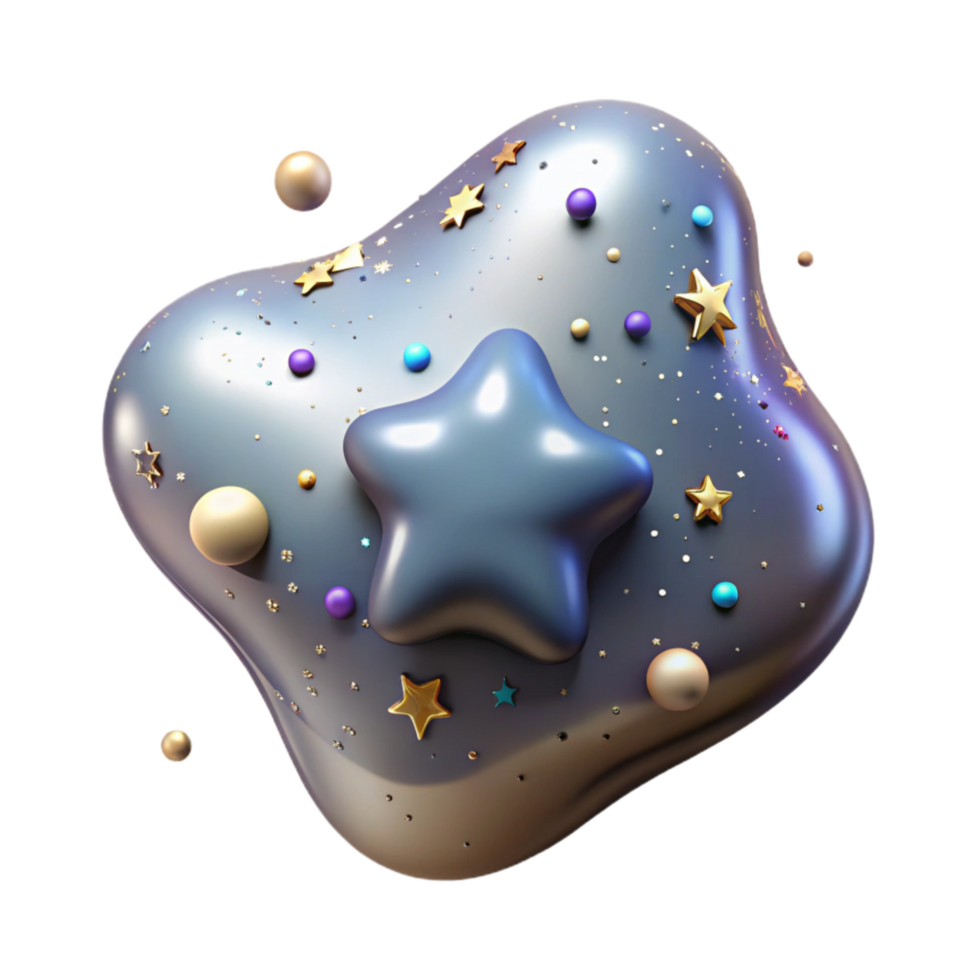 beautiful abstract Milky Way Galaxy Stars Isolated Element high quality png
