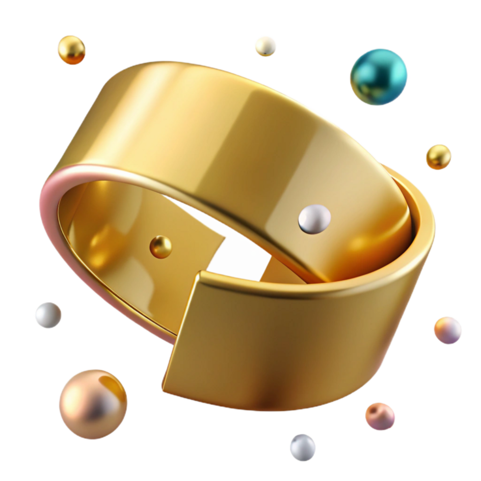 stunning creative Golden Cuff Bracelet Isolated with High Contrast Lighting genuine png