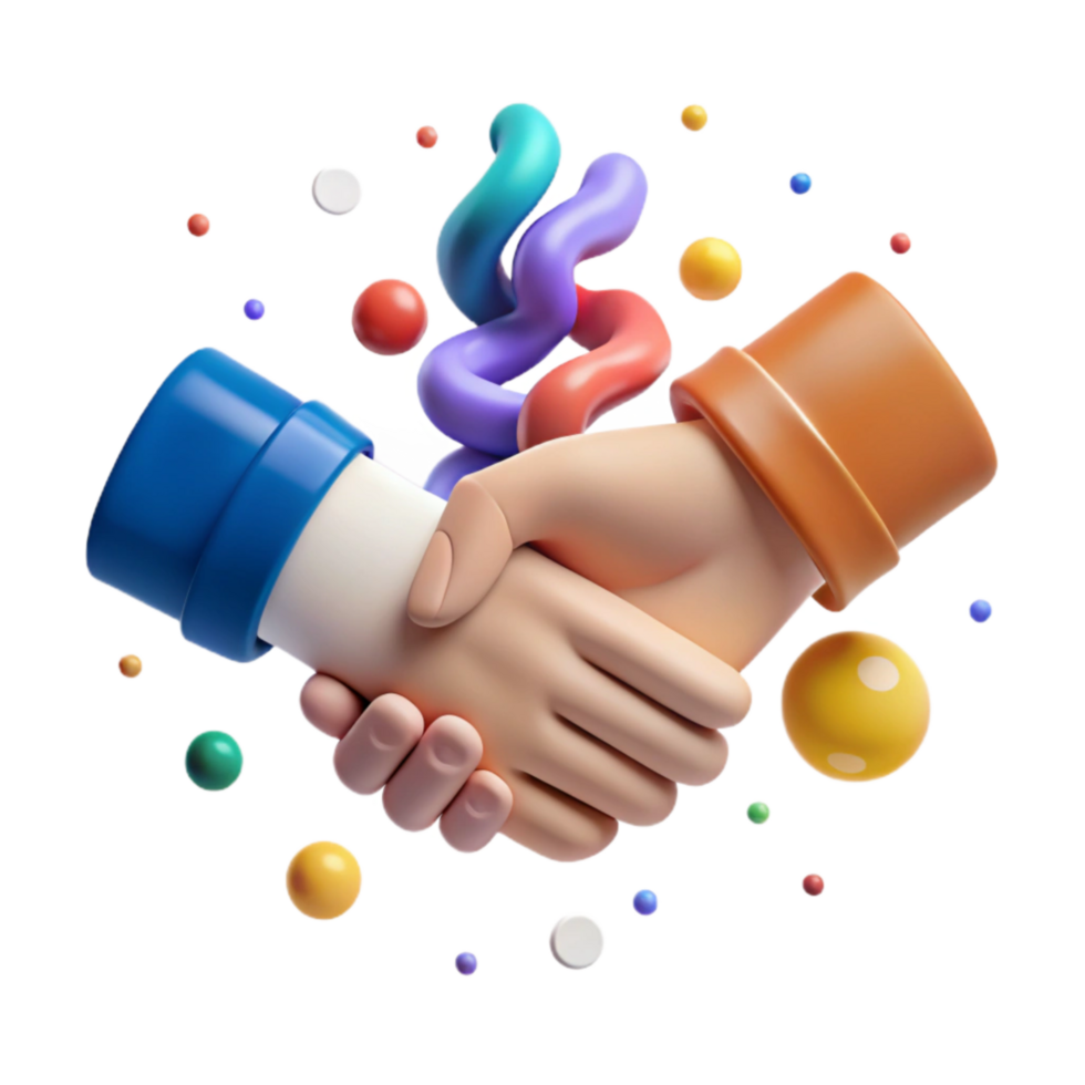 stunning vintage Handshake Partnership Agreement Cutout Transparent Background high resolution png