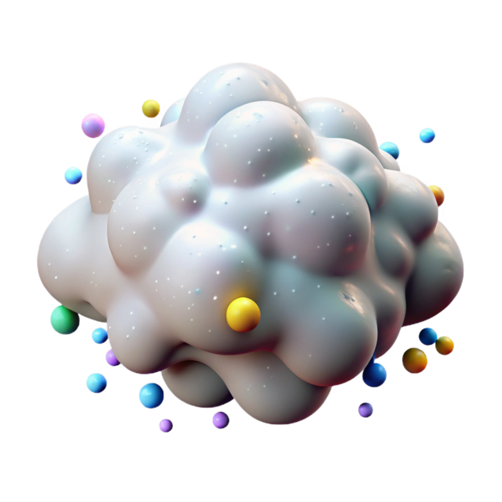 dramatic creative Realistic Cloud with High Resolution Texture Isolated high quality png