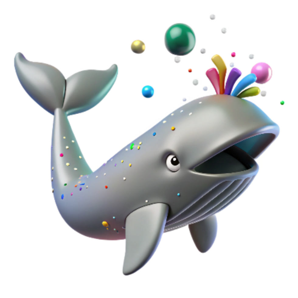 wonderful vintage Gray Whale Spout with Noise Pollution Overlay Transparent Background professional png