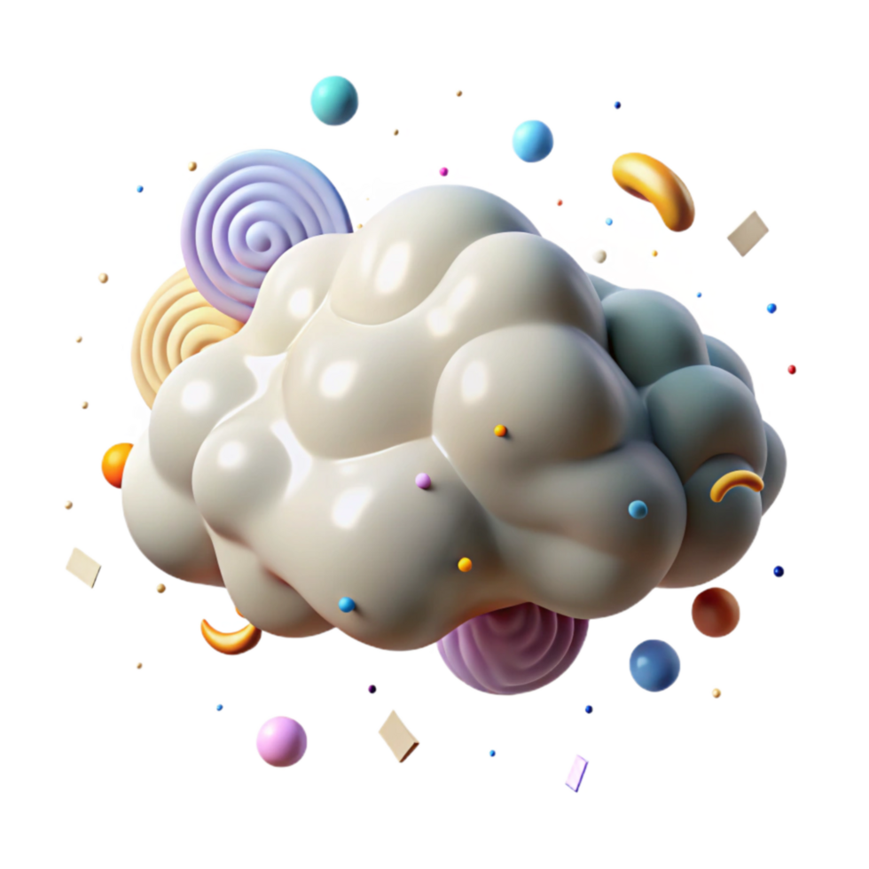 dramatic classic Isolated Cloud with Transparent Background exclusive png