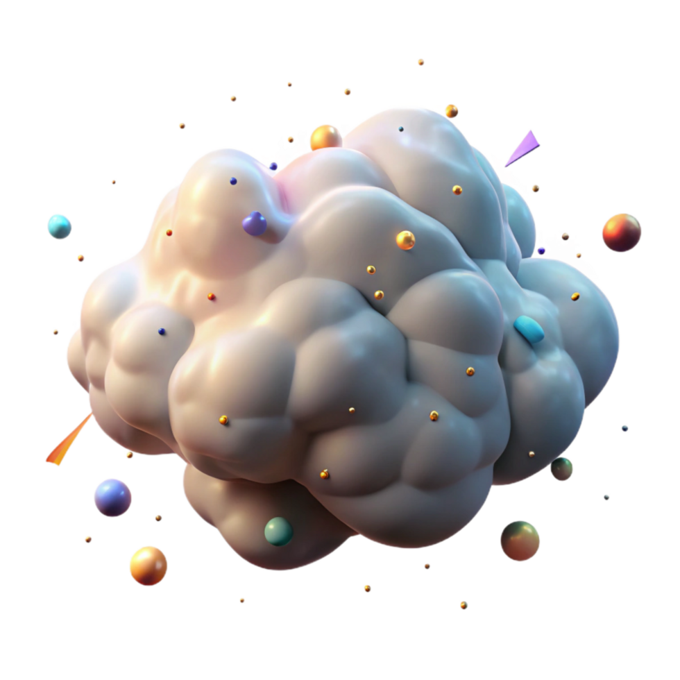 stunning contemporary Low Lying Fog Cloud with Transparent Background authentic png