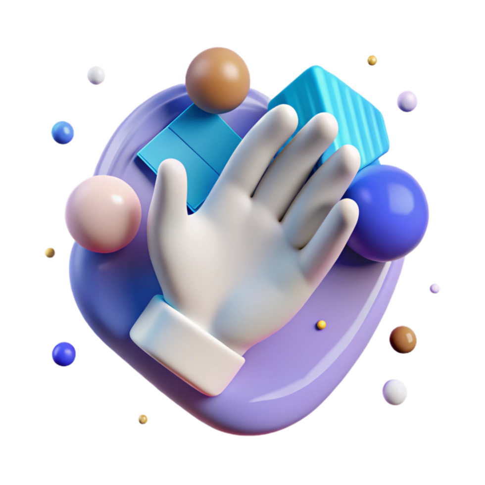 elegant abstract Hand Washing Icon Minimalist Style Isolated genuine png
