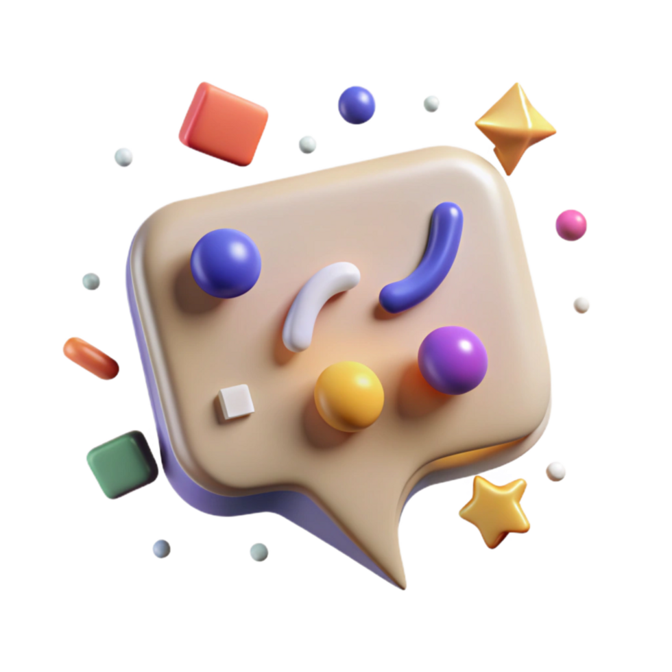 elegant traditional Speech Bubble with Exclamation Point and Laughter Isolated high resolution png