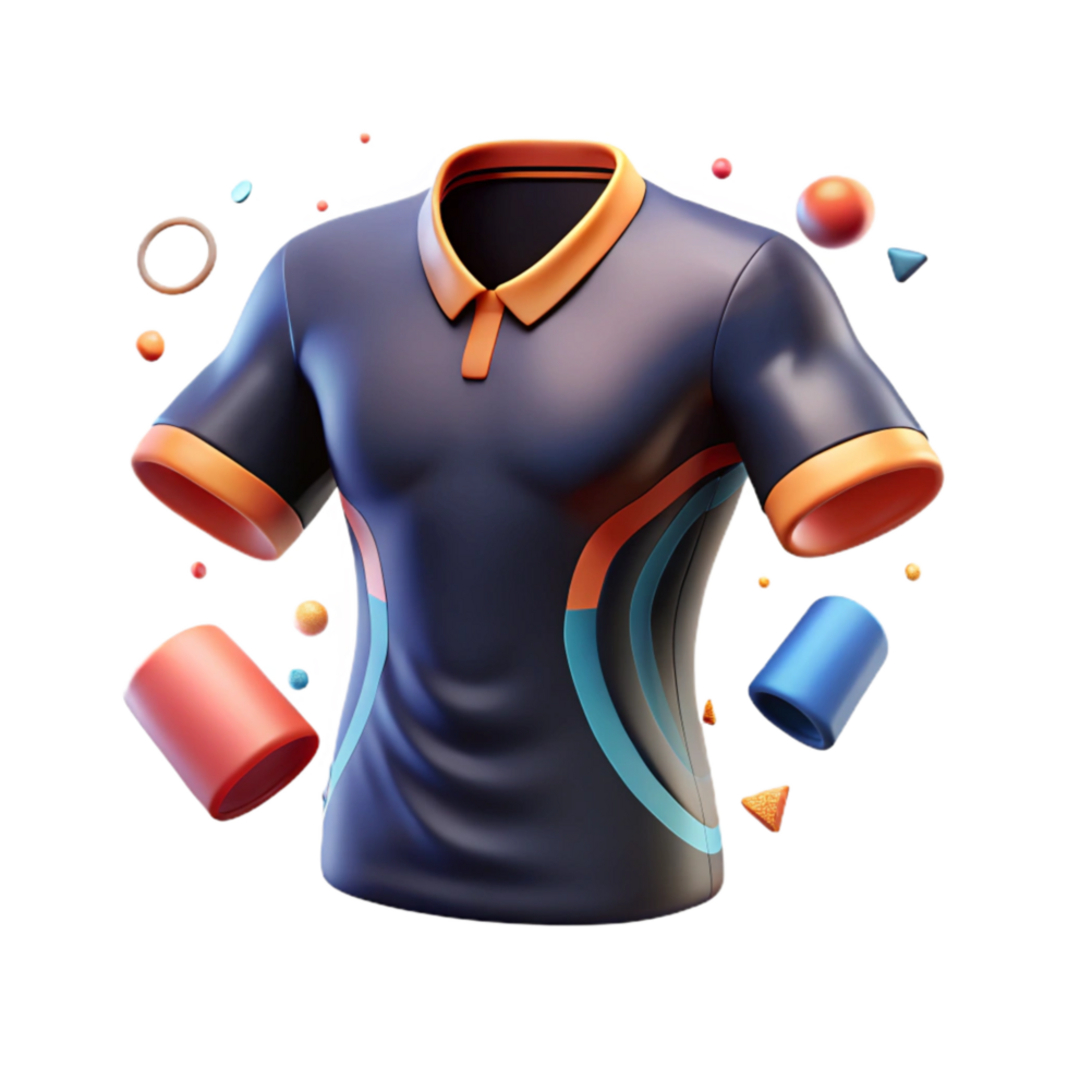 elegant classic Sports Jersey Blank Template Team Colors Cutout genuine png