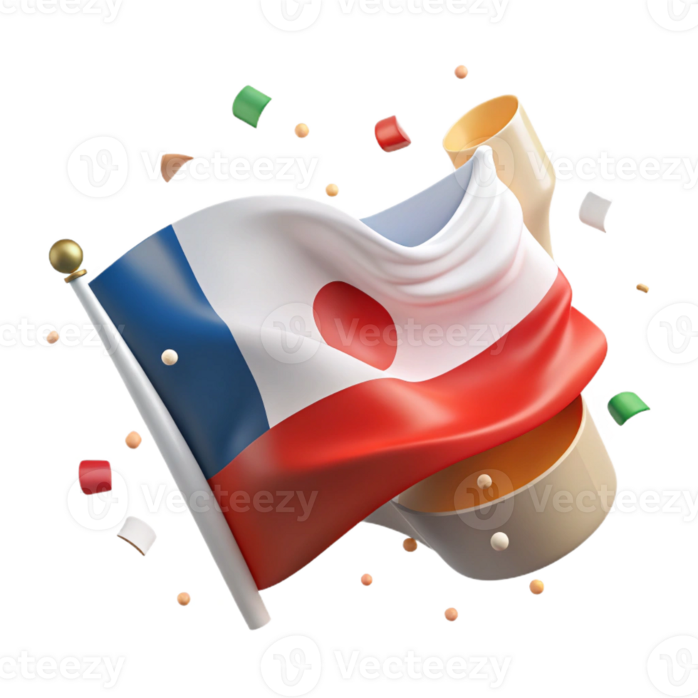 wonderful abstract National Flag Symbol Transparent with Drop Shadow exclusive png