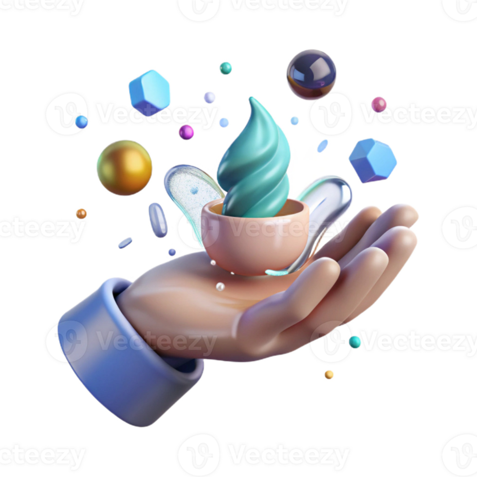 extraordinary contemporary Helping Hand Offering Water Compassionate Gesture Transparent Background high resolution png