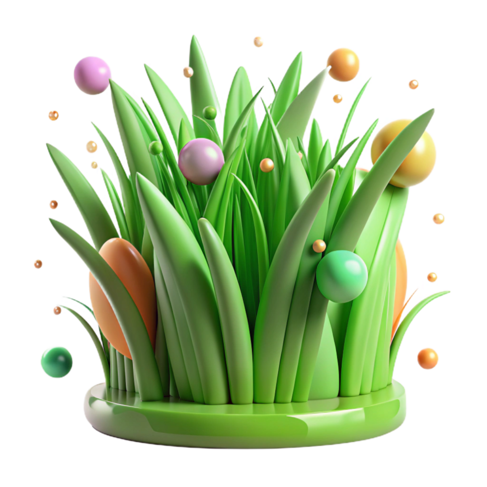 stunning traditional Spring Grass Green Blades Texture Cutout Transparent Background genuine png