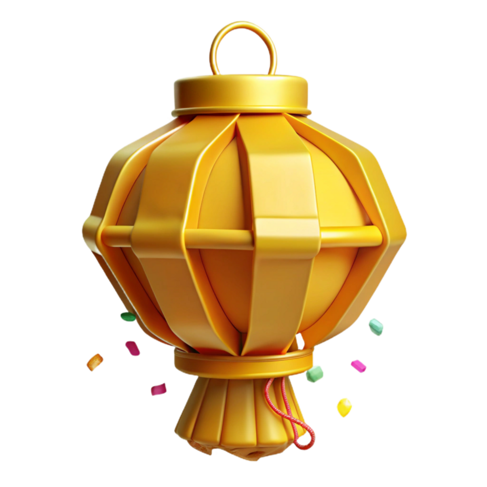 magnificent classic Lantern Festival Paper Lantern Red Isolated original png