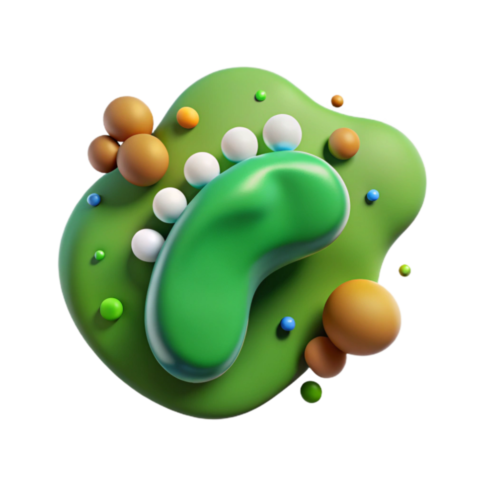 serene classic Green Footprint Cutout Isolated authentic png