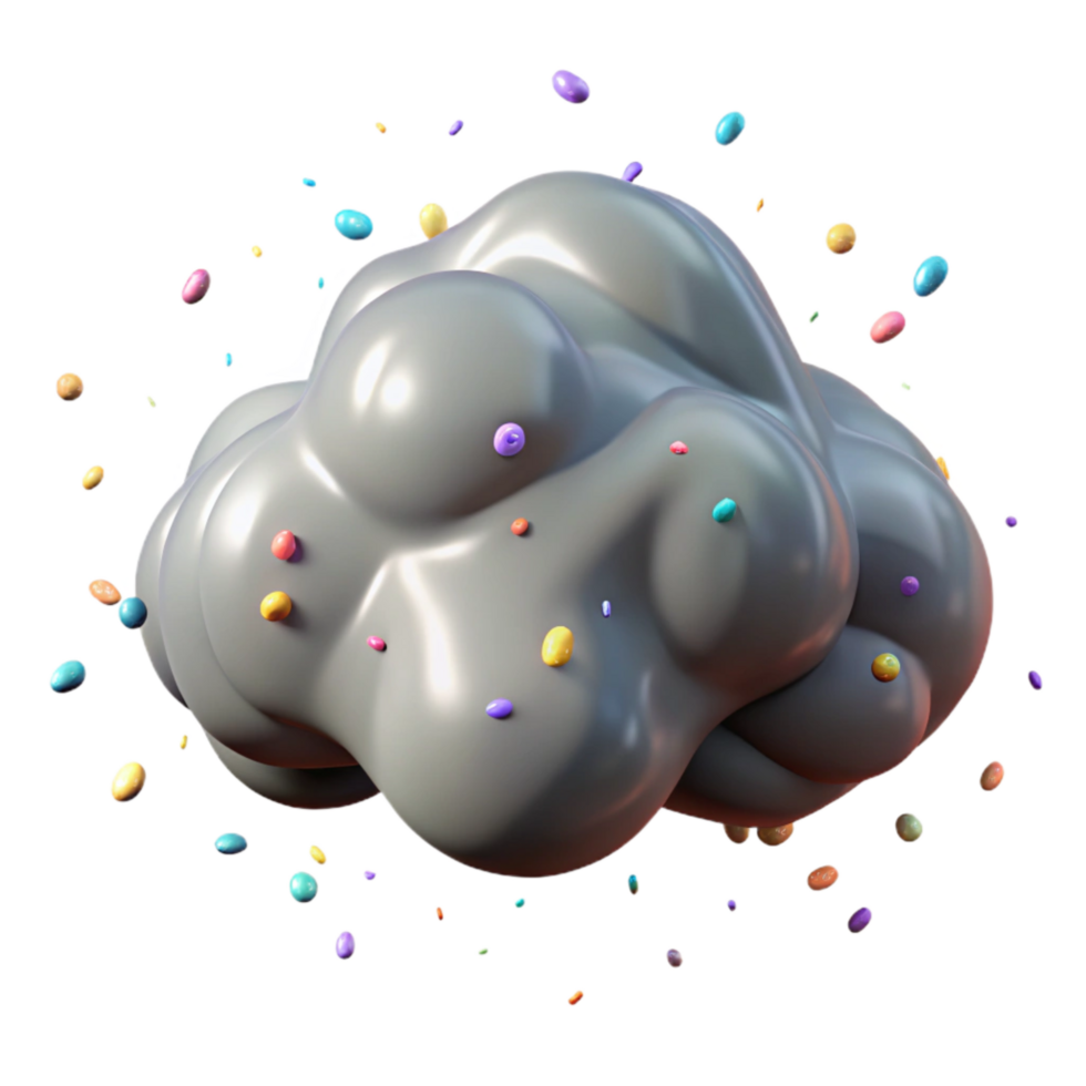 vibrant traditional Isolated Stratus Cloud with Grey Tone exclusive png