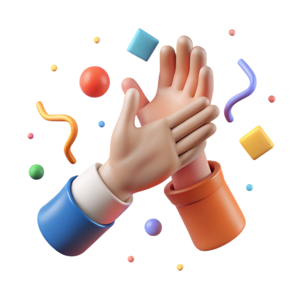 dramatic contemporary Helping Hand Reaching Out Warm Light Transparent Background premium png