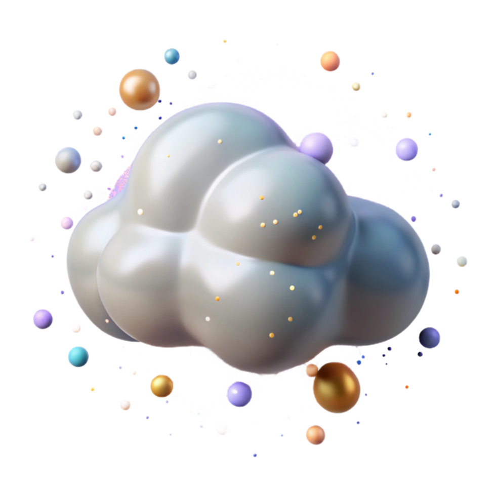 elegant abstract Realistic Cloud Shadow Isolated with Soft Edges png