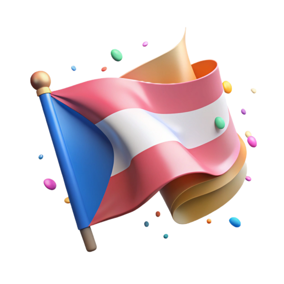 dramatic abstract National Flag Symbol Isolated with Symbolic ry detailed png