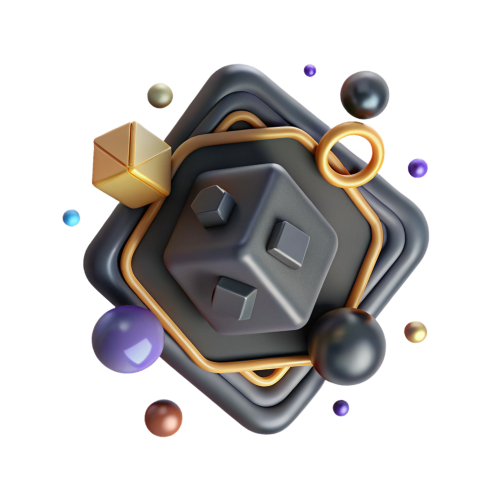beautiful traditional Stylized Data Integrity Icon Cutout original png