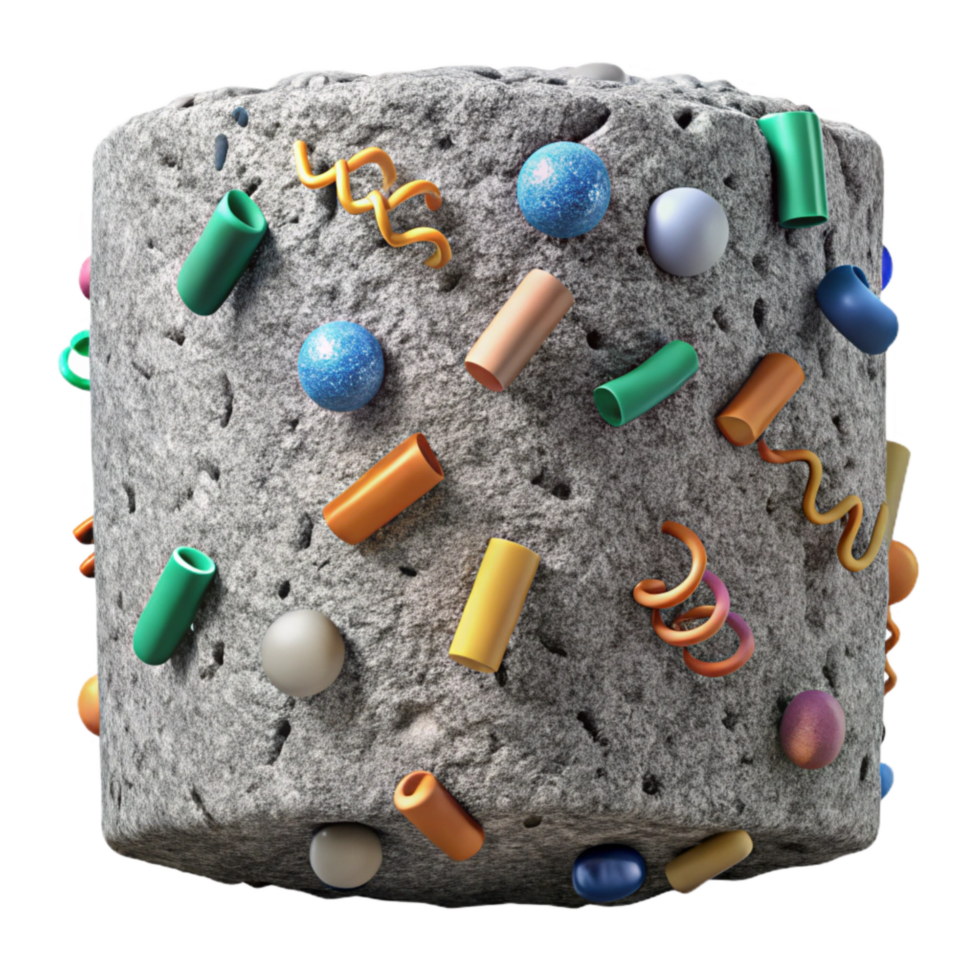magnificent classic Gray Concrete Texture Isolated with Rough Surface professional png