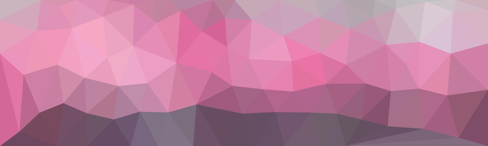 Low poly abstract background with soft pink, purple, and gray tones. A geometric design creating a smooth, pastel-like gradient effect perfect for modern visual themes. vector