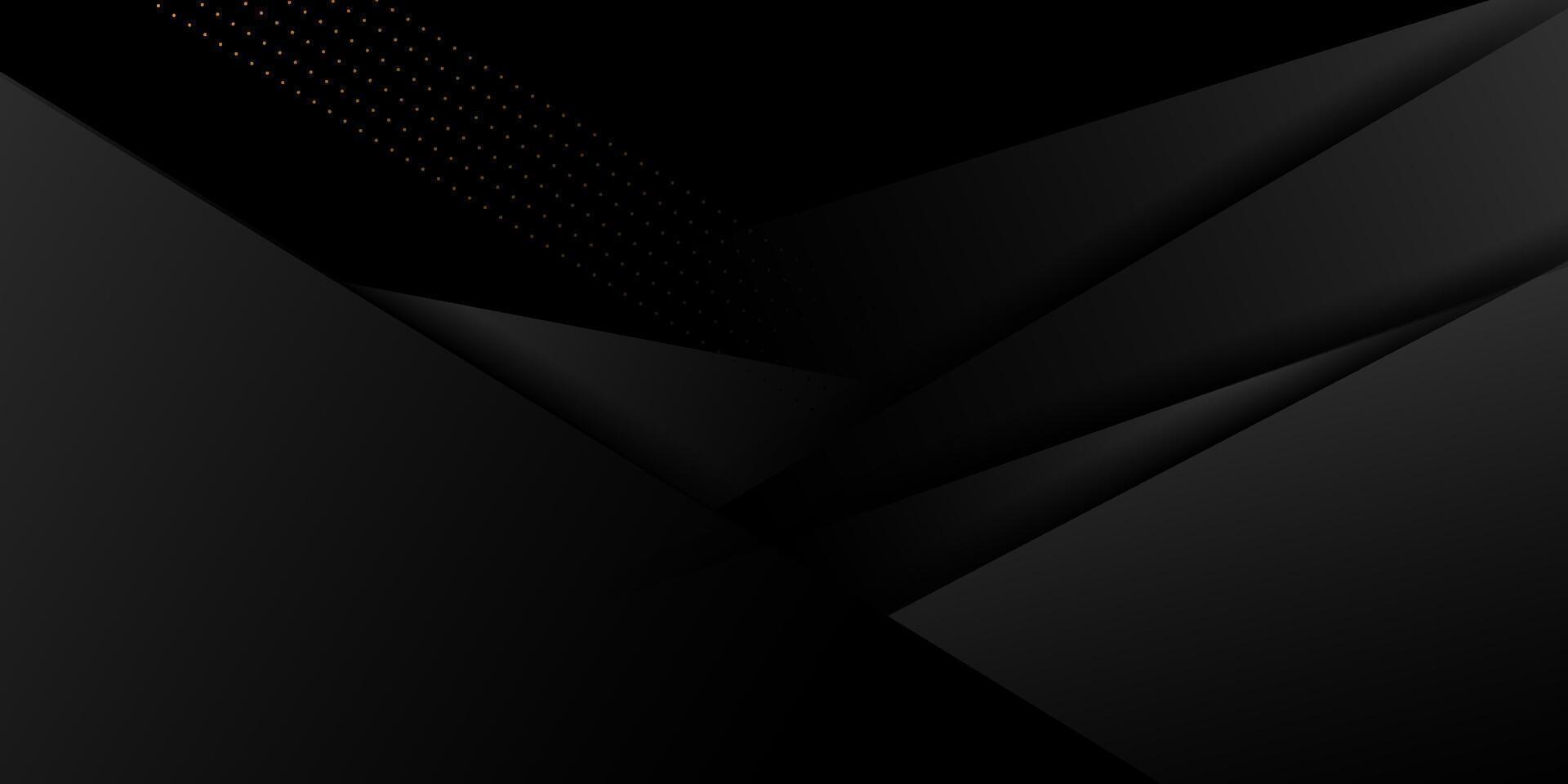 Abstract black grey background with overlapping square pattern. Simple and modern background design. Eps10 vector