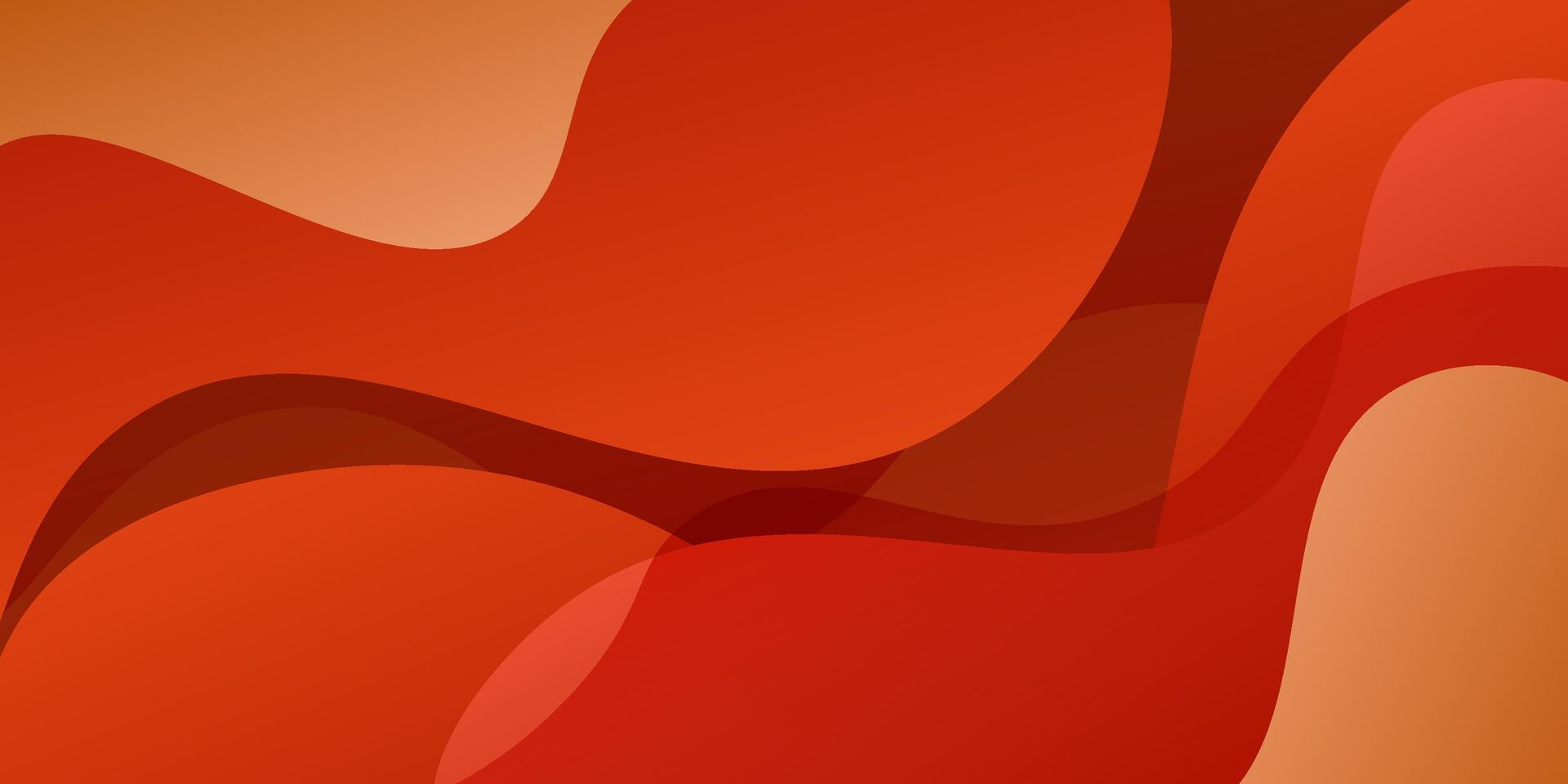 Abstract colorful fresh orange liquid background. Simple design wave liquid pattern with shadow. Eps10 vector