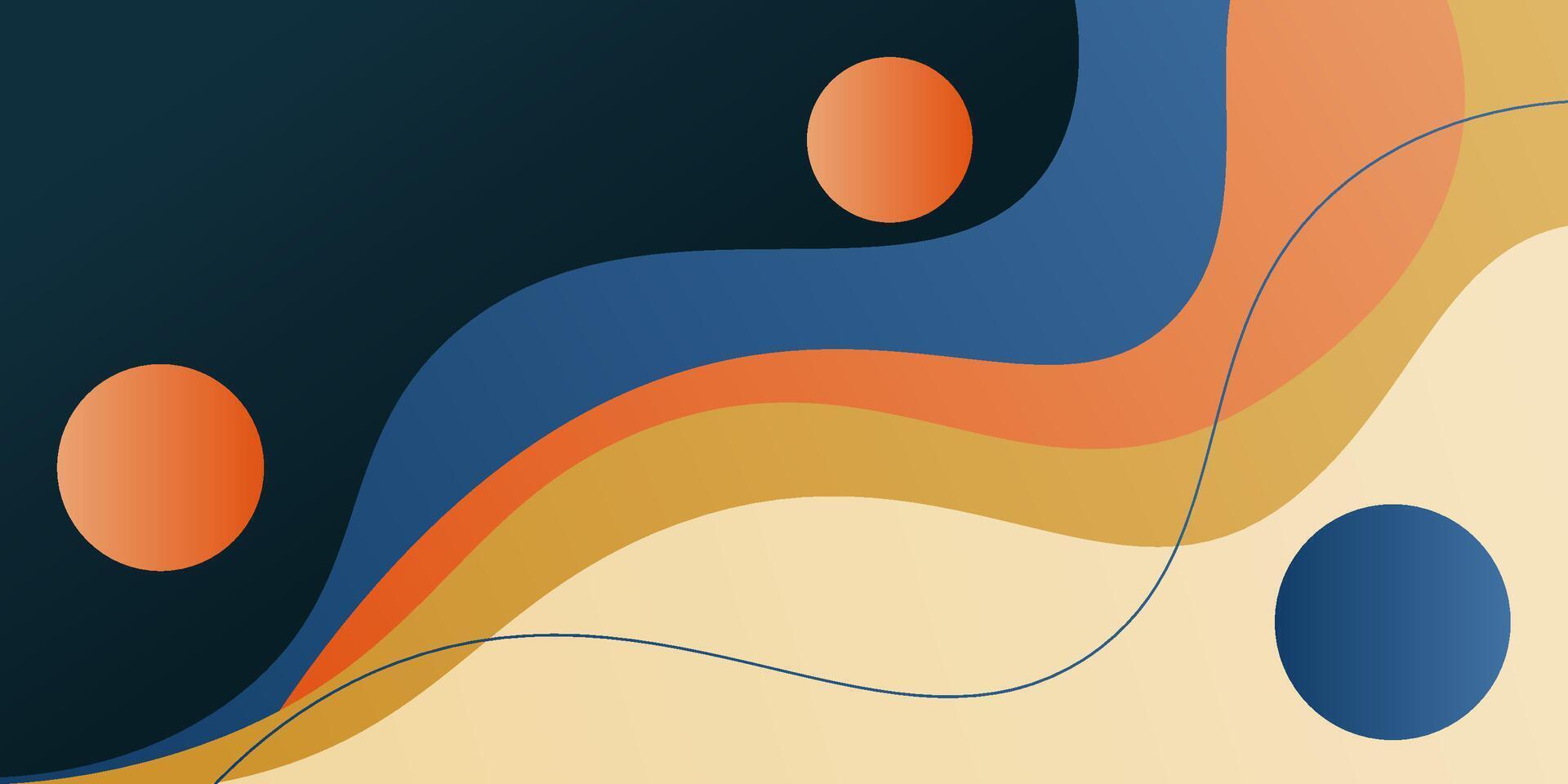 Abstract background with soft gradient colors and dynamic shadows in the background. Wave and line pattern background for wallpaper. eps10 vector