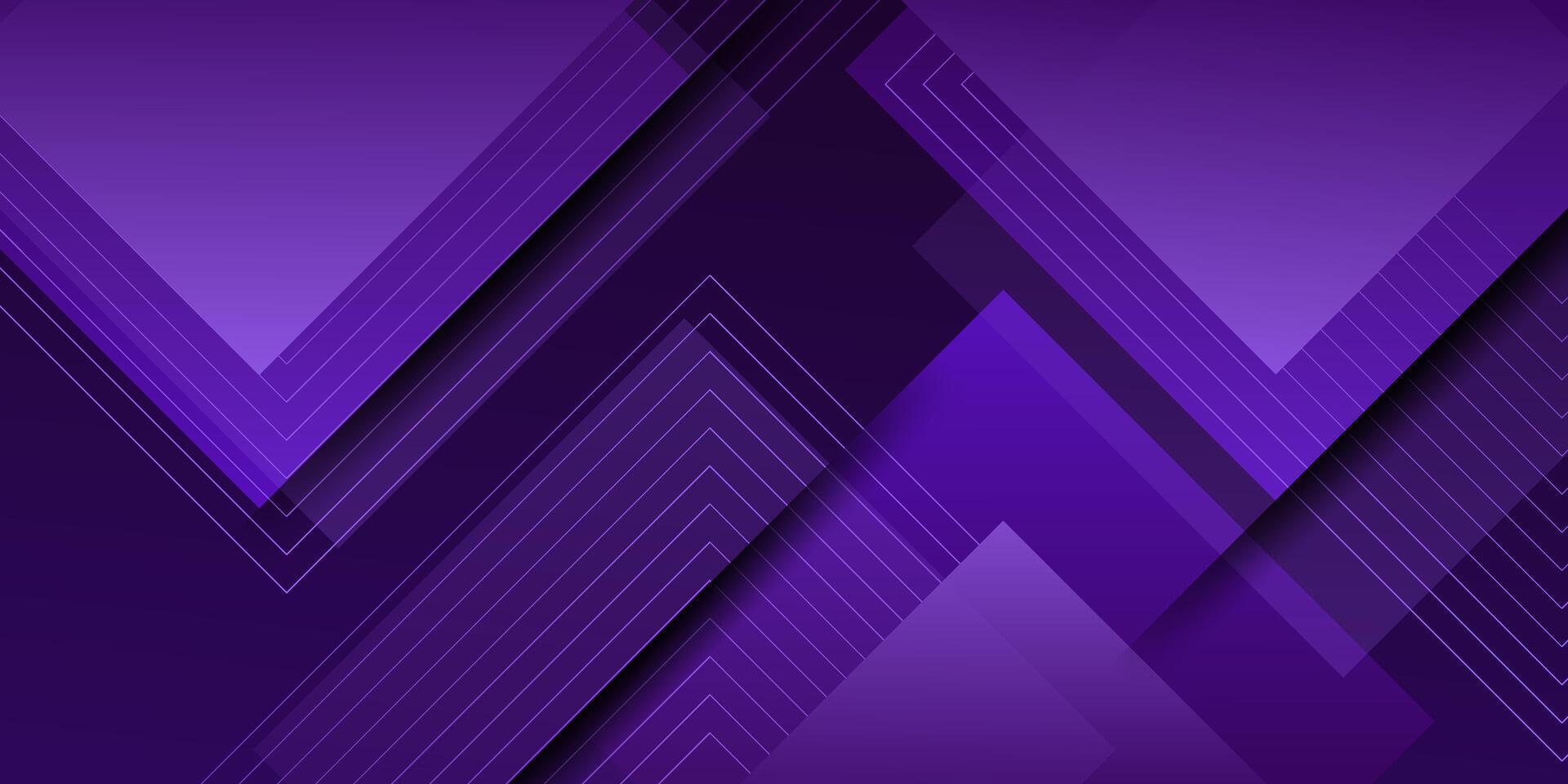 Abstract purple square overlapping background design. Purple background with shadow and lines. Eps10 vector