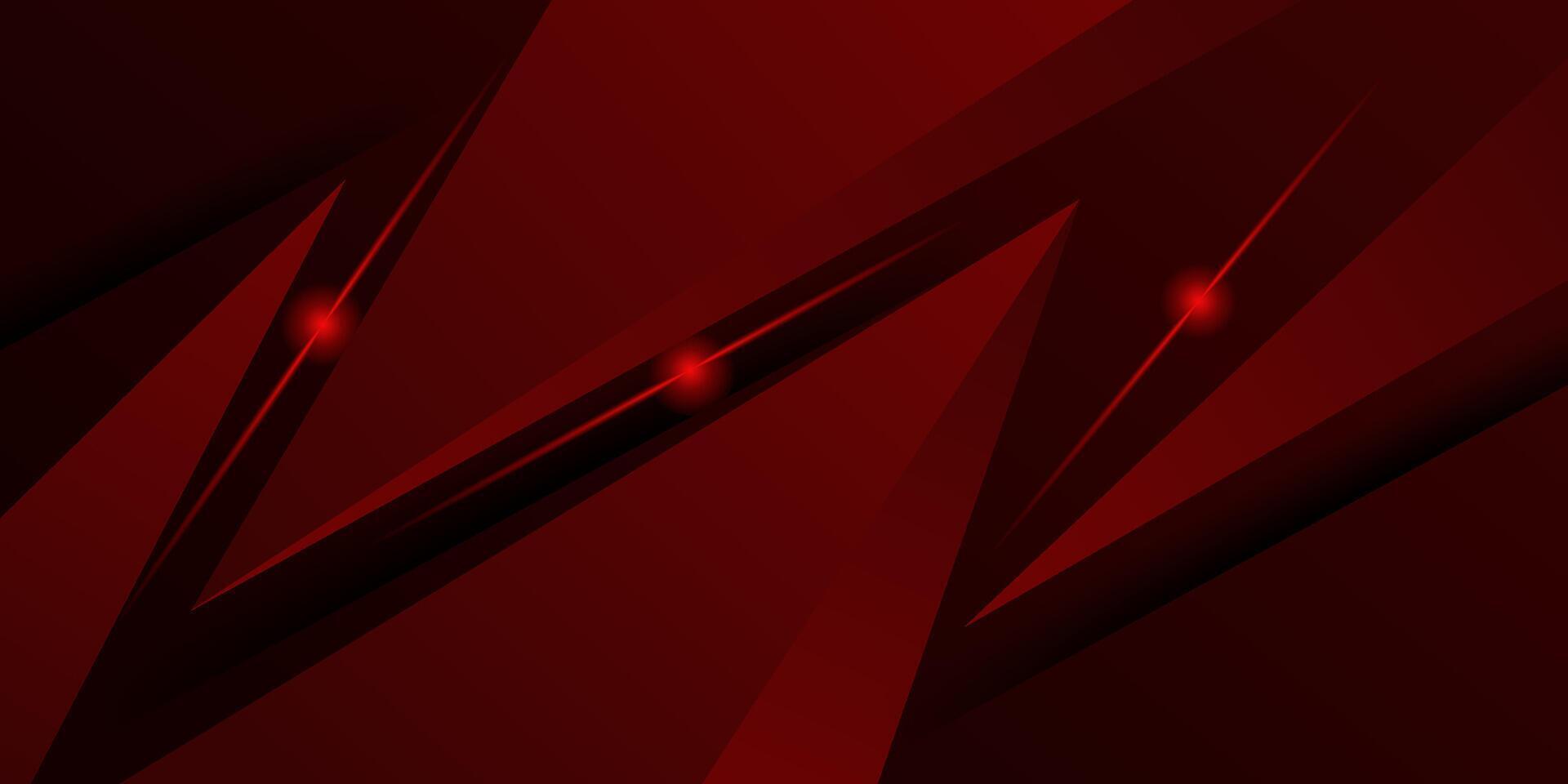 Abstract colored red triangle sporty background. Overlapping triangle shapes with shadow and line pattern. Eps10 vector
