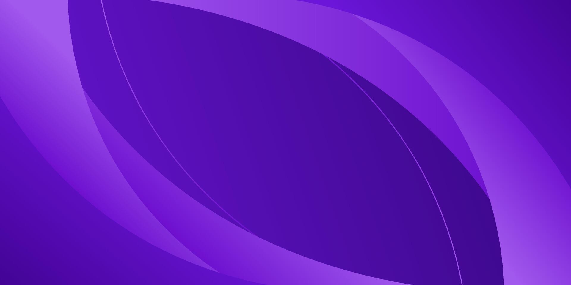 Abstract wave 3D background with purple color. Curved banner pattern background design. Eps10 vector