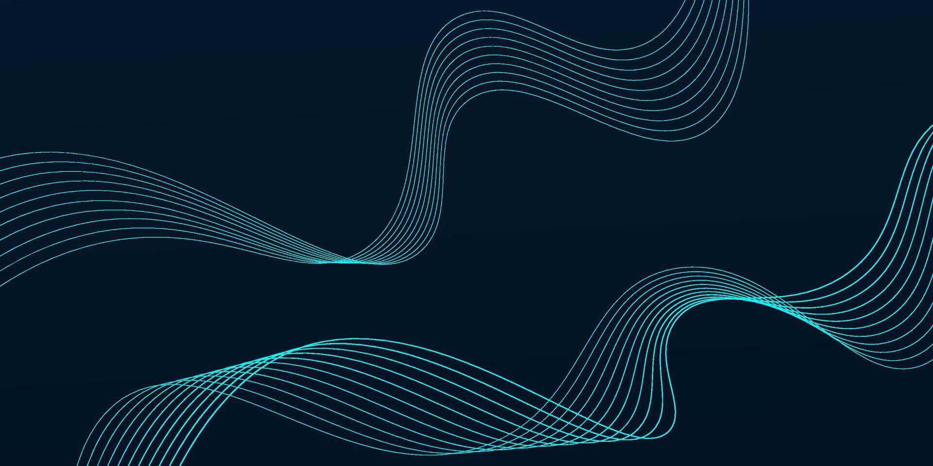 Abstract blue background with wavy spiral light texture. illustration for presentation design with modern futuristic technology and corporate concept. eps10 vector