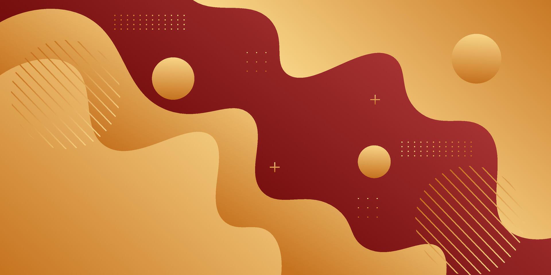 Minimalist background with dominant red and orange colors, can be used in wallpaper, backdrop, banner, digital and others. eps10. vector