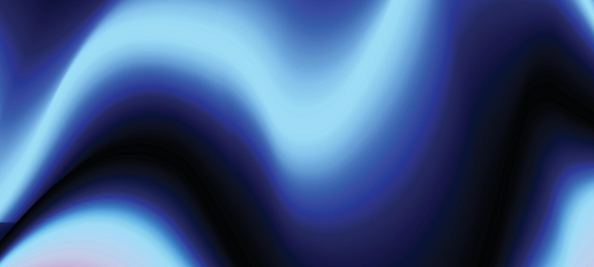 Blue Artistic Abstract Design with Liquid Fluid Shapes vector