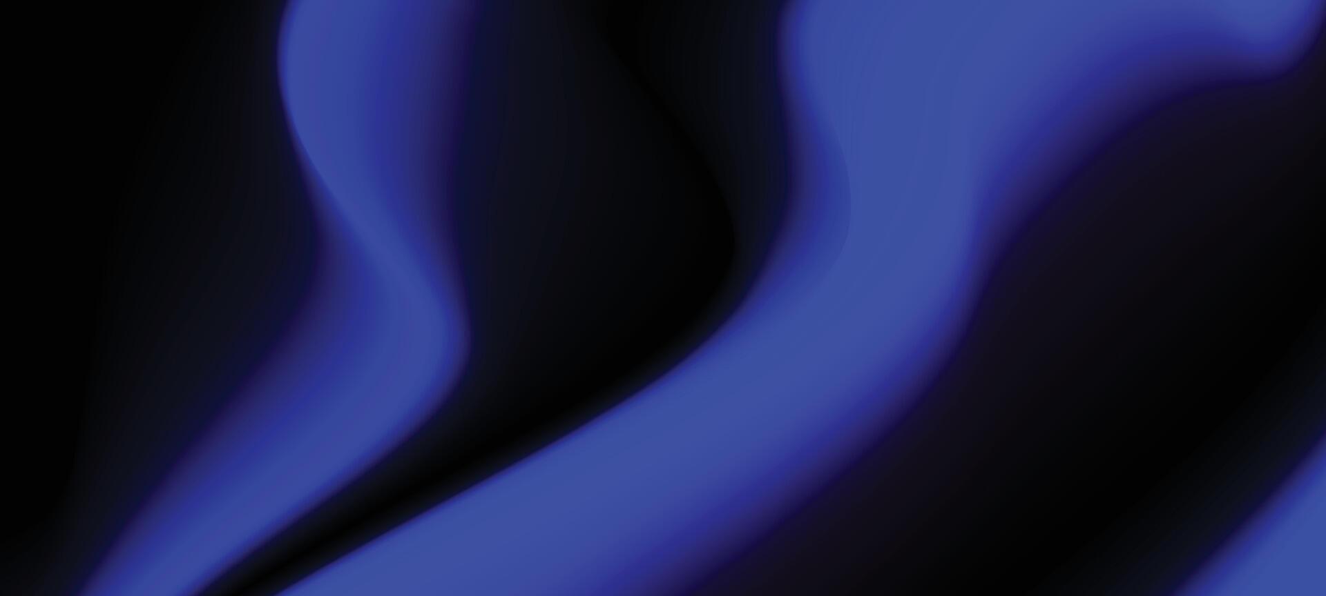 Aesthetic Soft Focus Gradient Wave Background with Light Effects vector