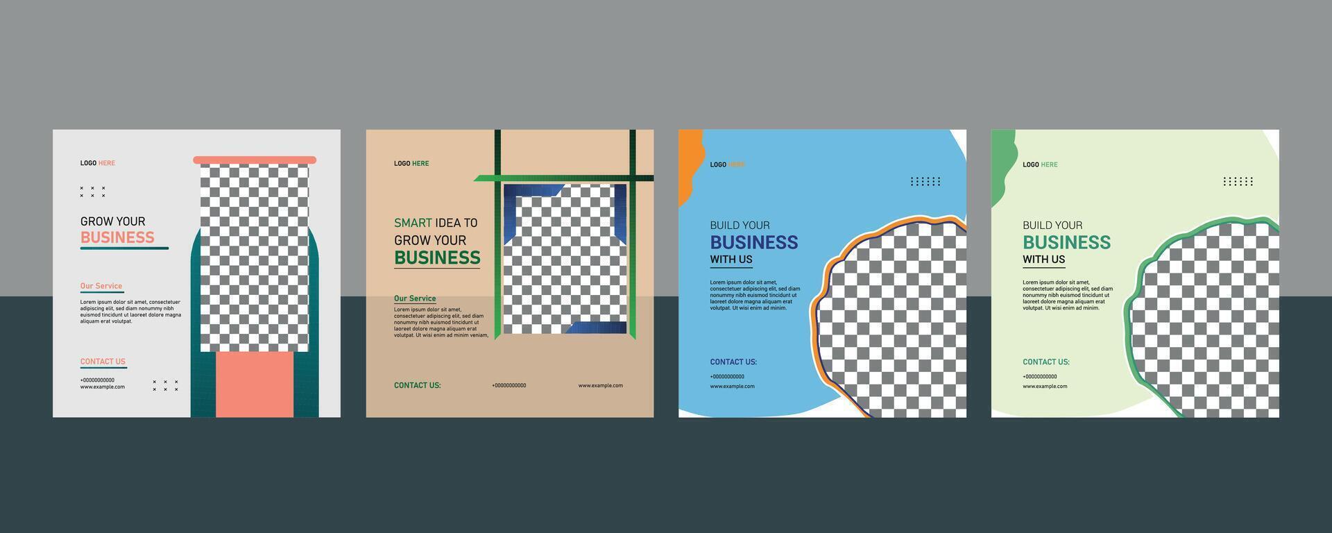 Content Layout Design vector