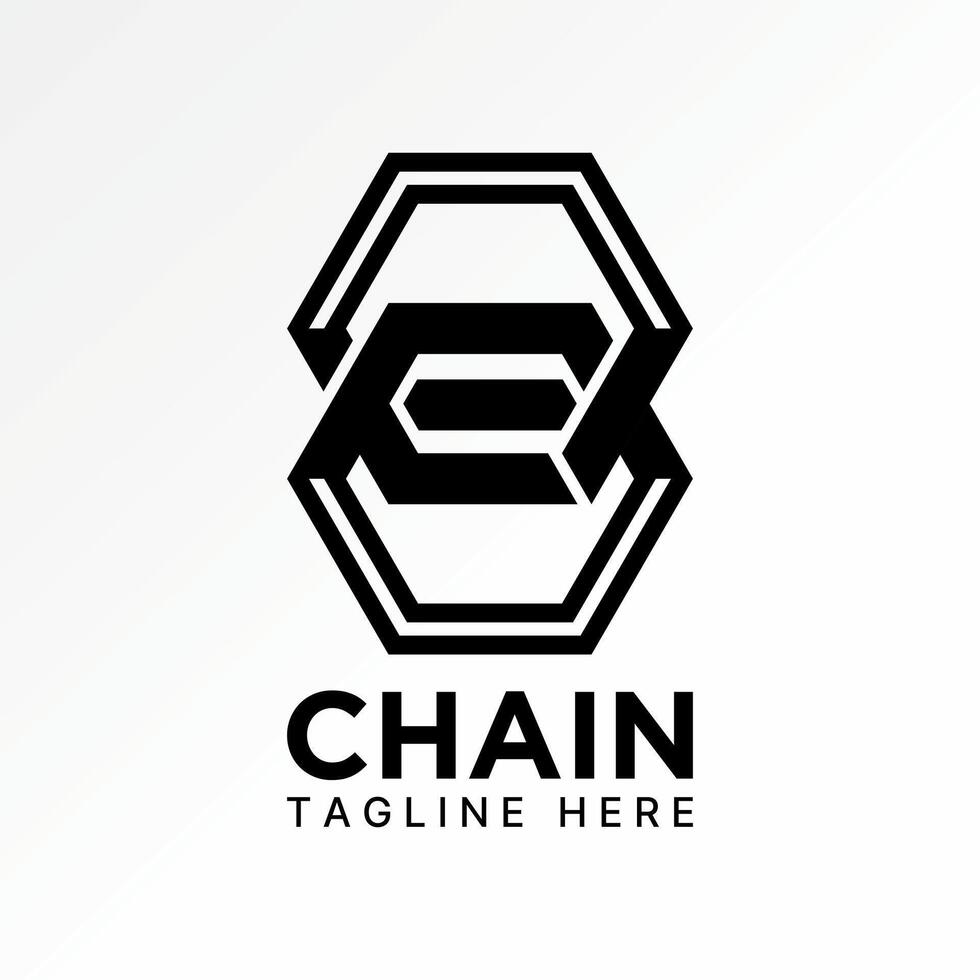 connetcted two hexagon top down like block chain mosaic honey friendship cube vector