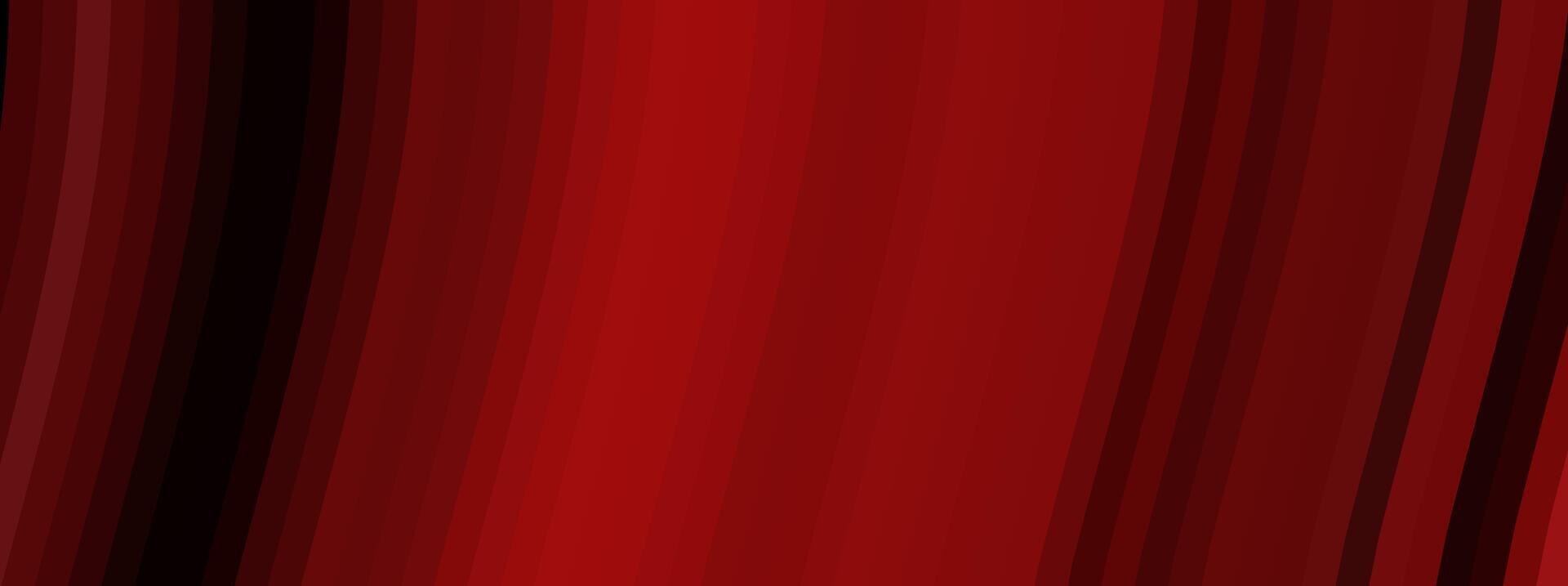 Abstract red and black diagonal stripes background vector