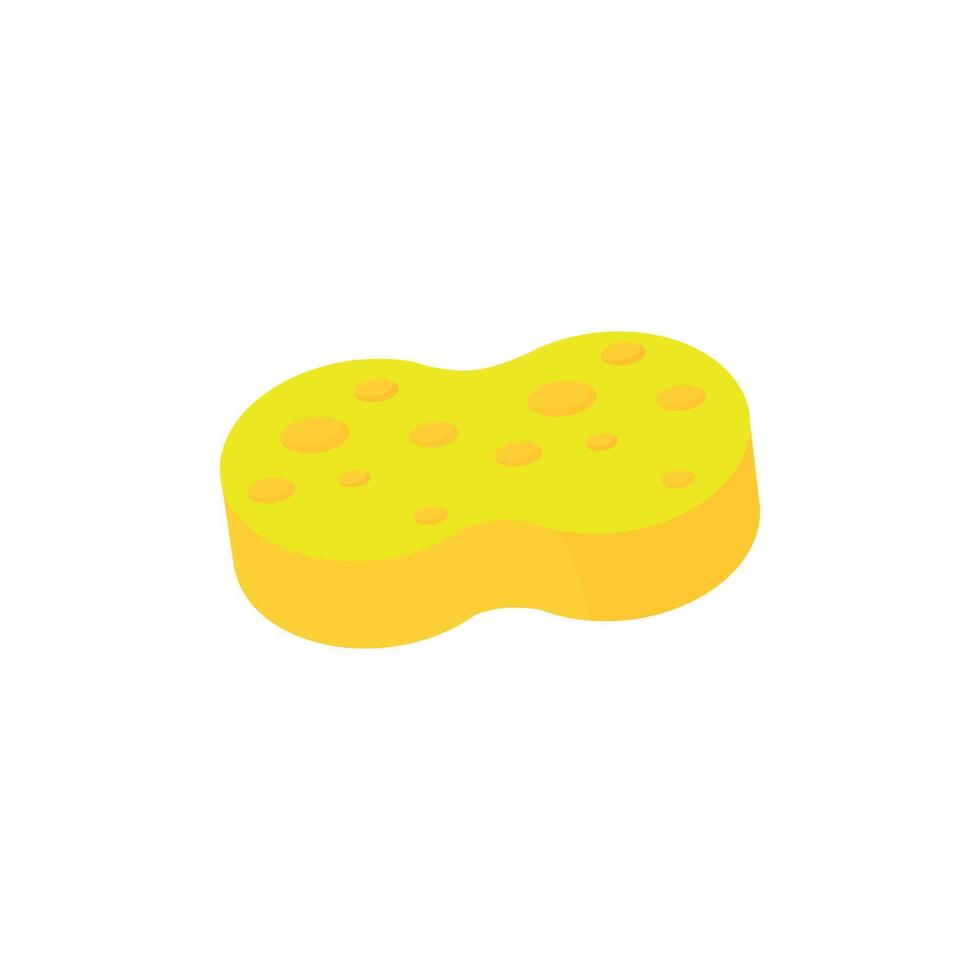Flat design sponge icon. . vector
