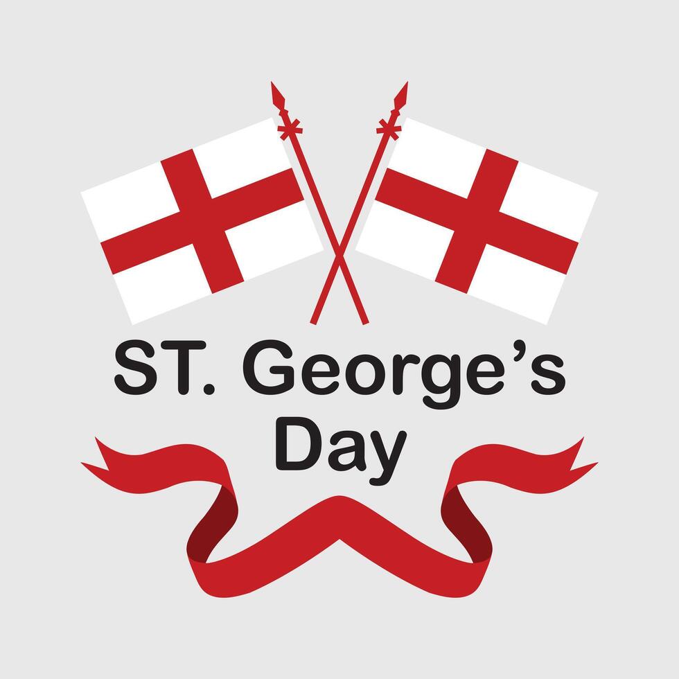 st george's day clip art vector