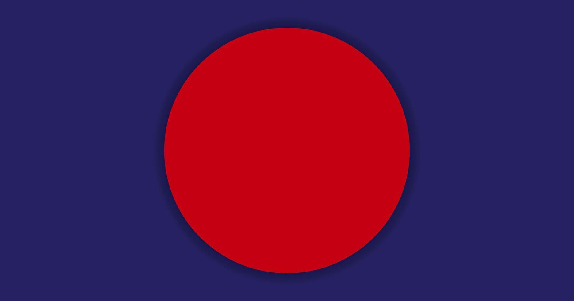 circle red on purple for banner simple background, copy space, paper circle red and purple color for background vector