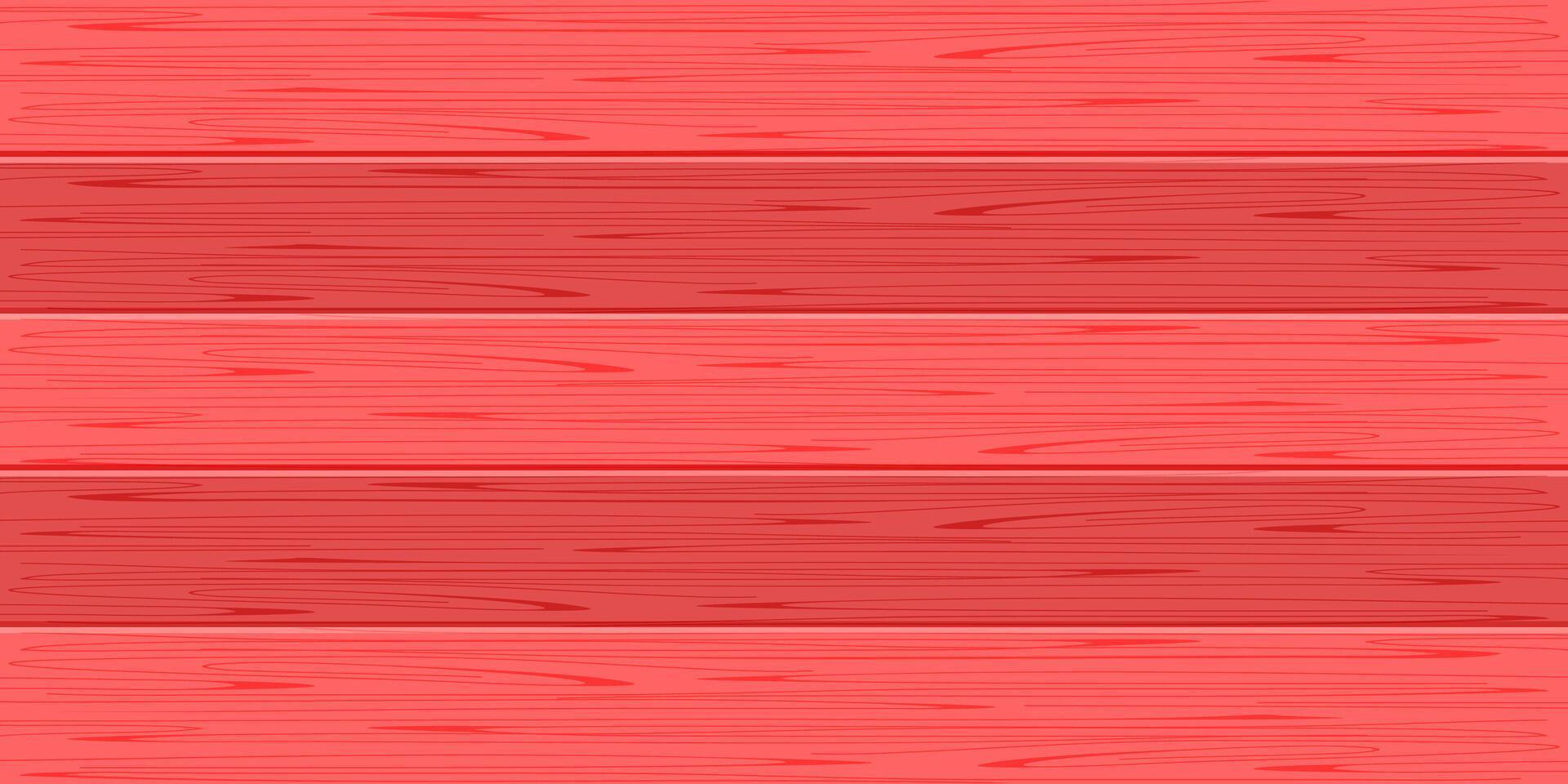 wood plank, red plank board pastel color for background, wooden horizontal plank, empty wood plank board for sign and decoration vector