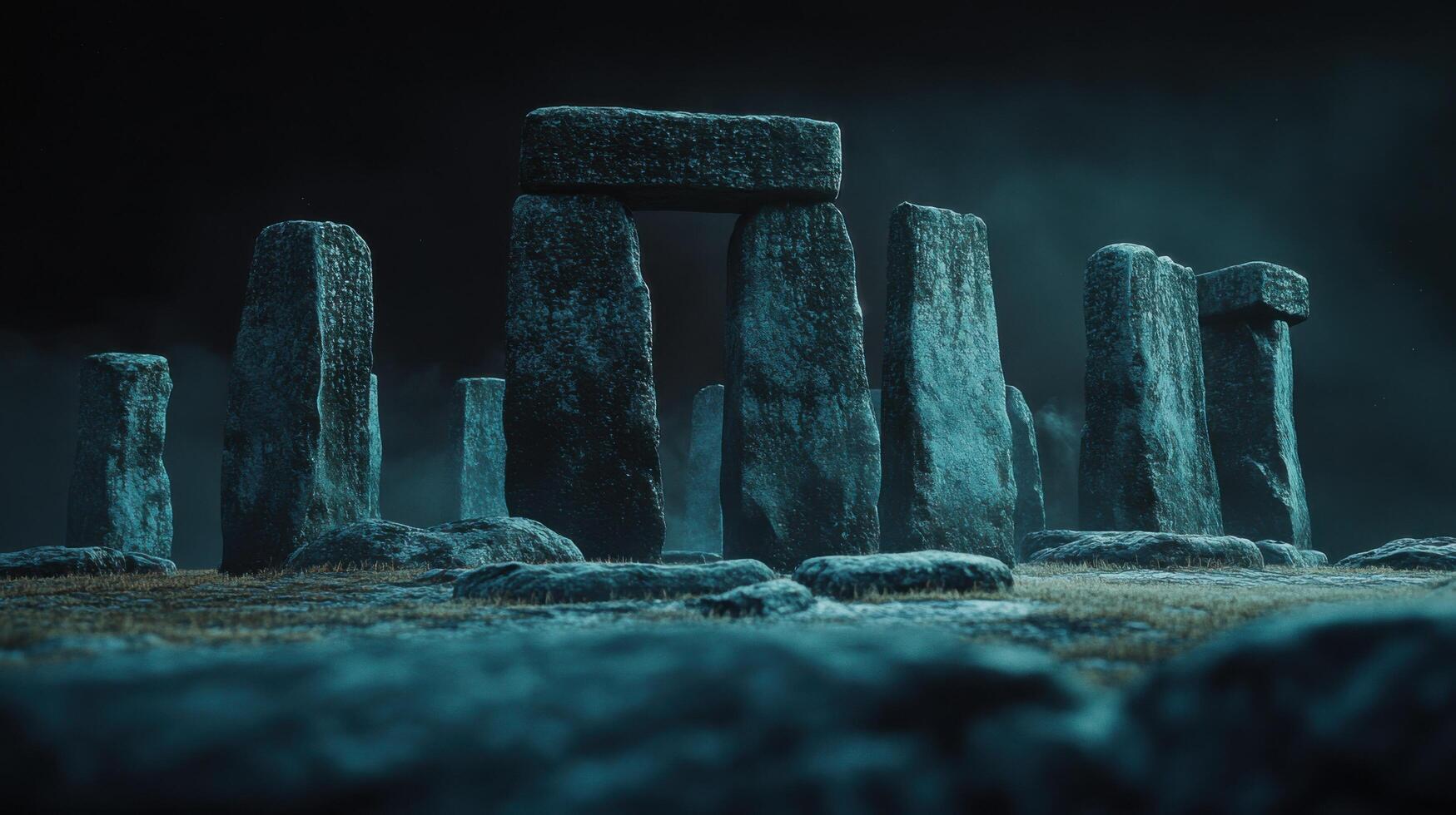 Solstice Time at the Enigmatic Stonehenge photo