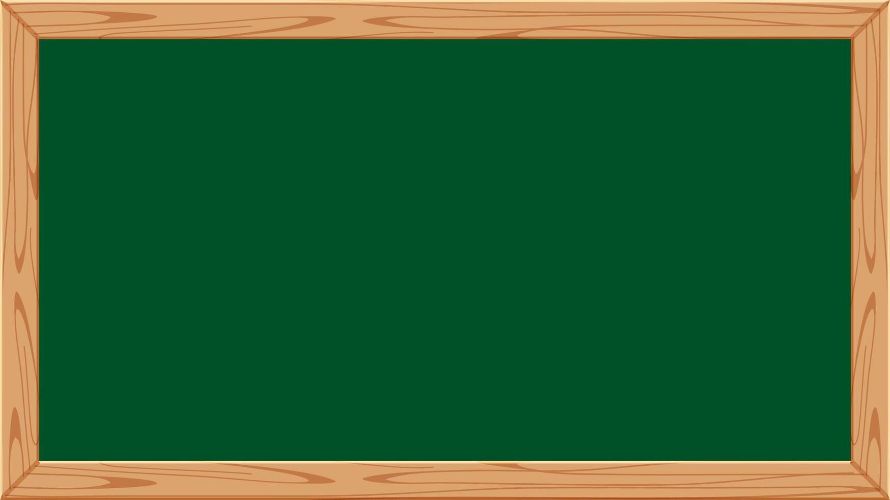 blackboard wooden frame for banner and copy space text, chalkboard frame blank for a menu restaurant vector