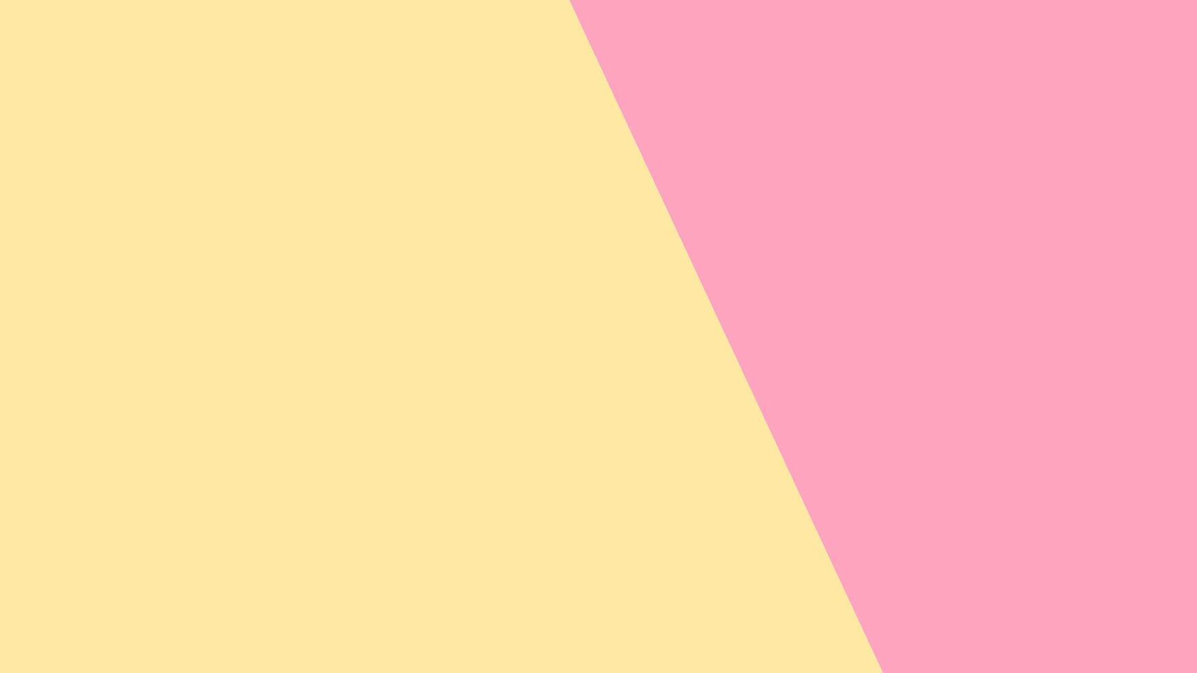 pink yellow color pastel soft for background, simple pink pastel and yellow in top view, minimalism flat two tone soft color for banner background vector