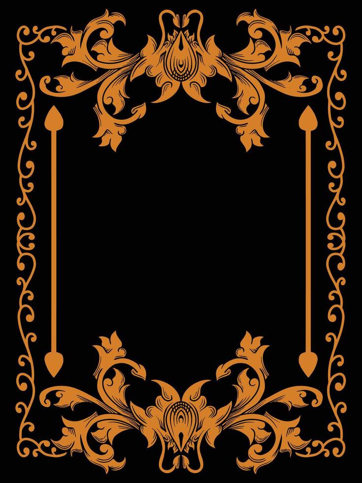 Ornamental Frame for Royal Branding vector
