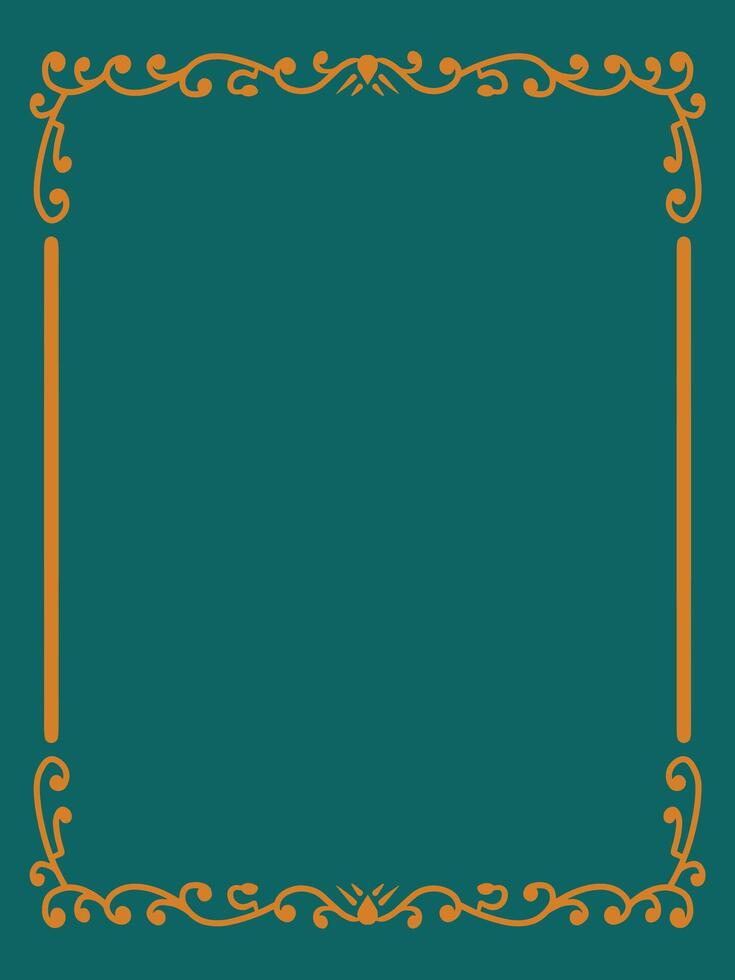 Certificate Layout with Classic Ornamental Frame vector