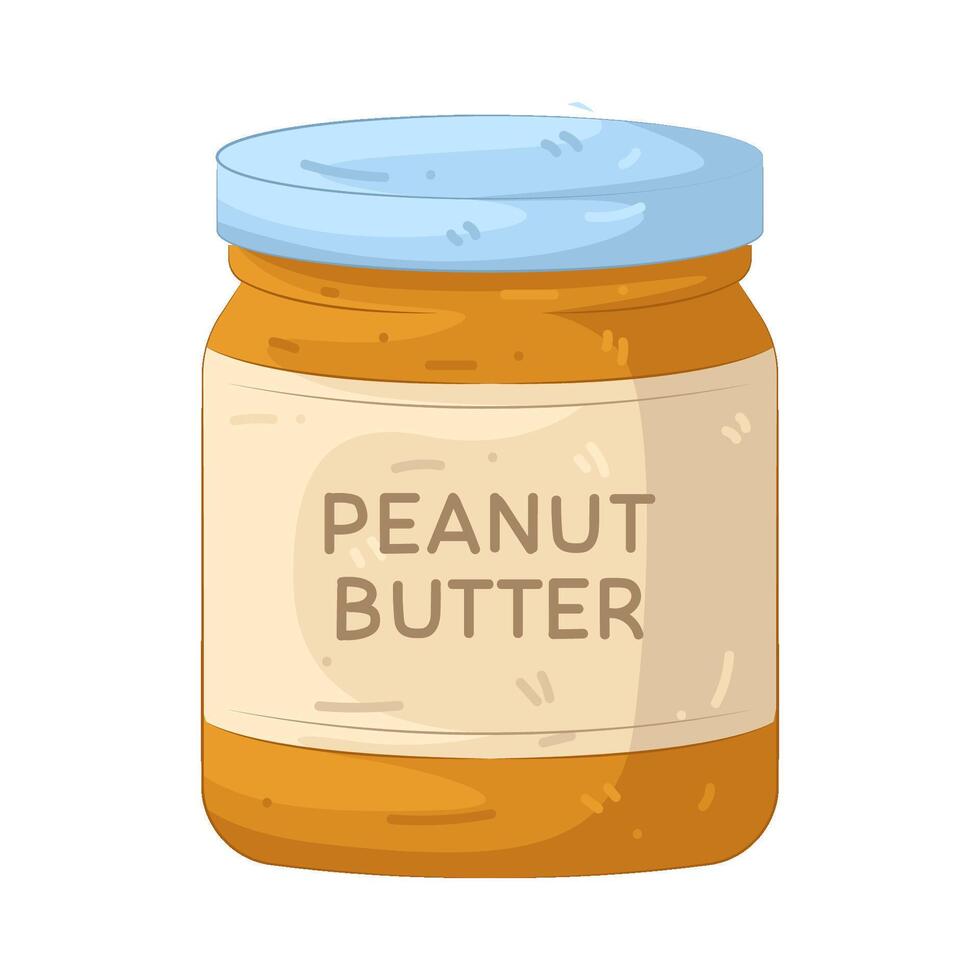 Illustration of Peanut Butter vector