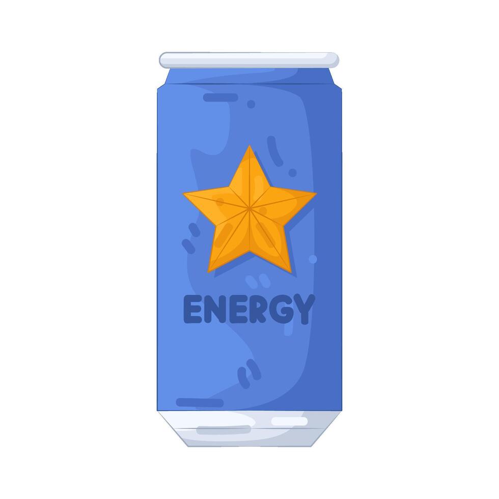Illustration of Energy Drink vector