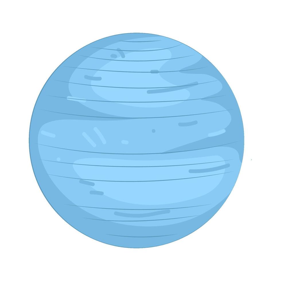 Illustration of Stability Ball vector