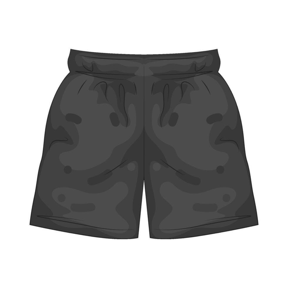 Illustration of Gym Shorts vector