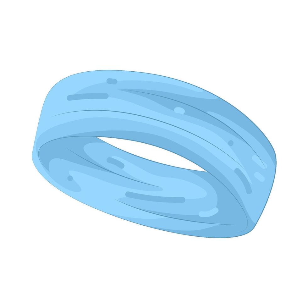 Illustration of Gym Sweatband vector