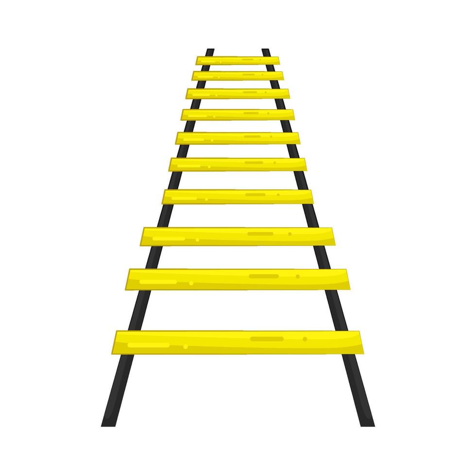 Illustration of Agility Ladder vector